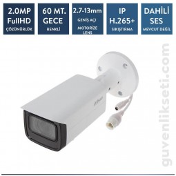 Dahua IPC-HFW2231T-ZS-27135-S2 2mp ip Bullet Starlight Motorize Kamera Dahua IPC-HFW2231T-ZS-27135-S2 2mp ip Bullet Starlight Motorize Kamera